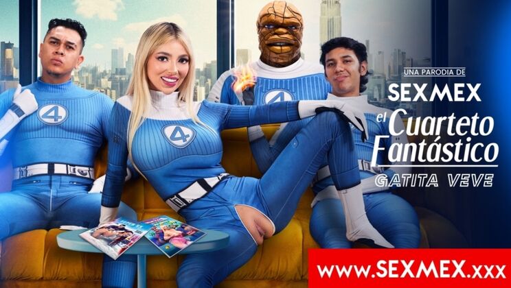 [SEXMEX] - Gatita Veve in a Sultry Spanish Foursome - gatita