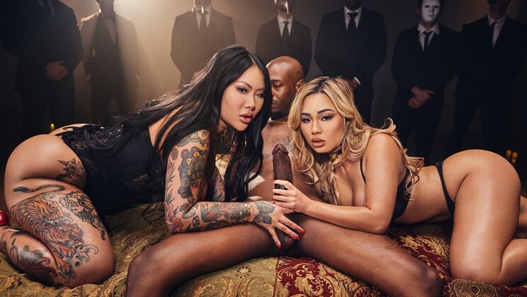 [Deeper] - Bare Witness: Deepthroat Cum Swap with Big Tits Asian Beauty - Anton Harden - Connie Perignon - Kazumi