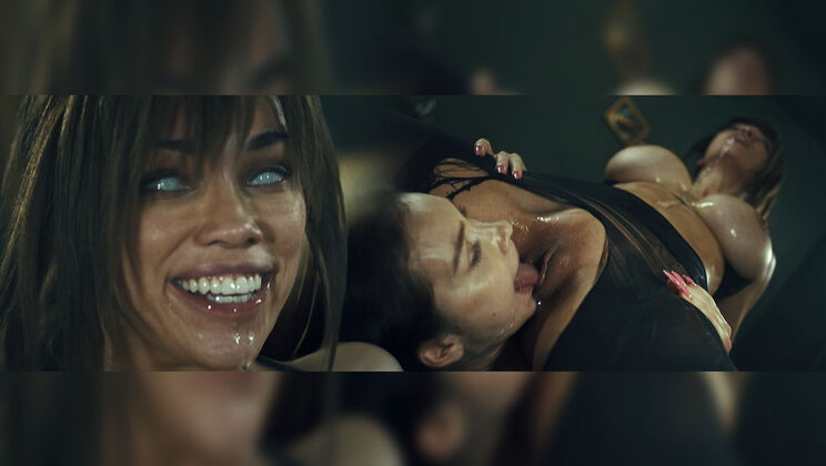 [Parasited] - Big Tits Babes in Parasited Lesbian Play - Octokuro - Matty Mila