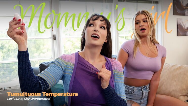 [Girlsway] - Stepmom Teaches Stepdaughter With Face Sitting & Rimming - Lexi Luna - Sky Wonderland