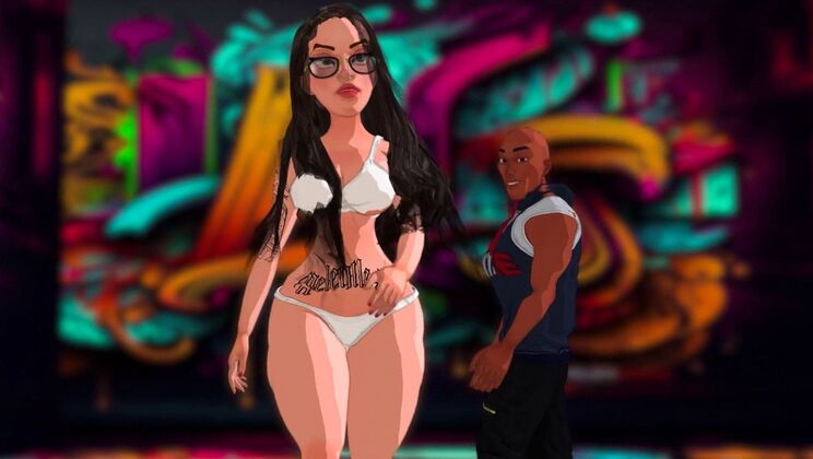 Tha Stoop Ep 4: Deepthroat, Kissing, and Handjob in High Heels