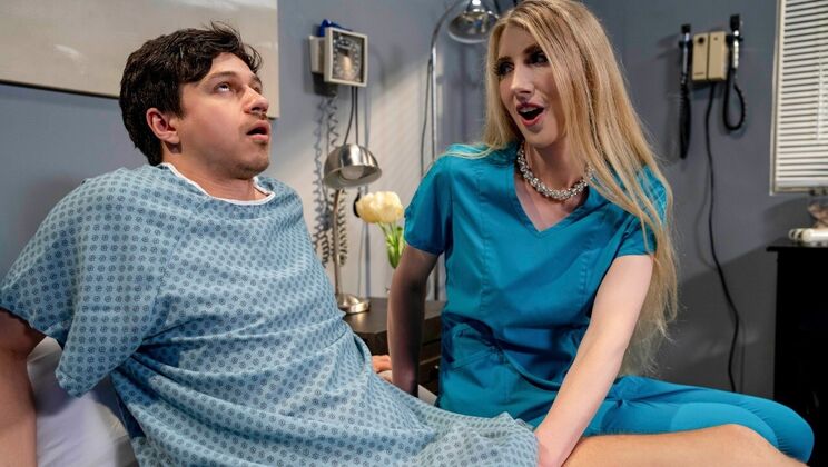 [TransSensual] - Trans Medical Room Doggystyle - Janelle Fennec - Dakota Wonders