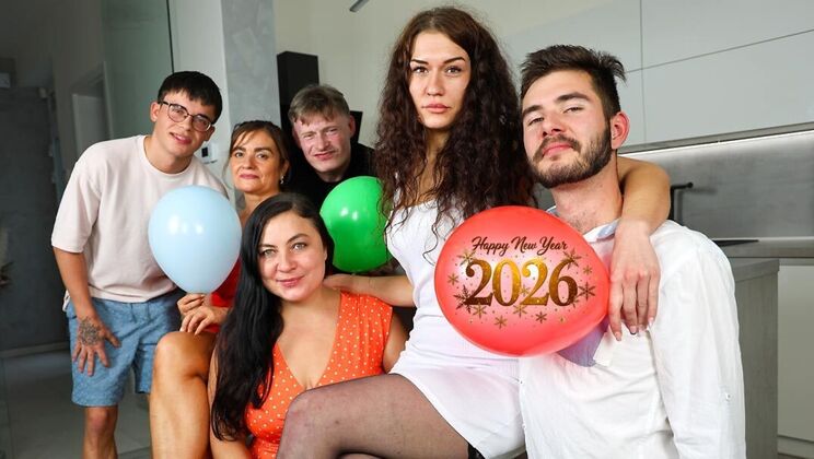 [FamilyScrew] - Lingerie Models Use Toys for Shaved Pussy Fun - Yvette Moore - Christina Santes - Dave Heart - Lucky Cock - Simon Nowaku - Fiona Sweetyx