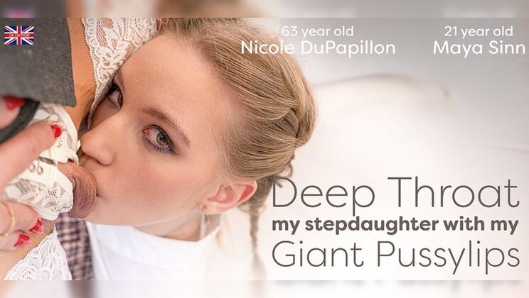 [Mature.nl] - Wet pussy lips deepthroating stepdaughter Maya Sinn by busty mature Nicole DuPapillon - Nicole DuPapillon (EU) - Maya Sinn