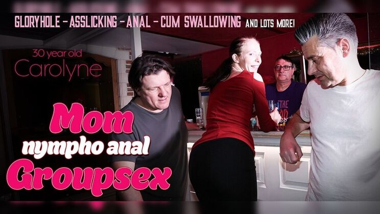 [Mature.nl] - Nympho Mom Carolyne Moans During Anal and Sucking - Peter - Luke - Philippe Soine - Carolyne