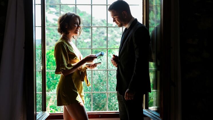 [DigitalPlayground] - Dangerous Women 4: Shaved Brunette Fucks in Missionary - Adriana Chechik - Juan Lucho - Emily Willis