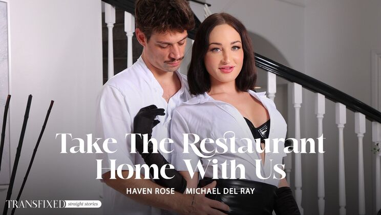 [Transfixed] - Anal Fucking with Shemale Haven Rose in Heels - Michael DelRay - Haven Rose