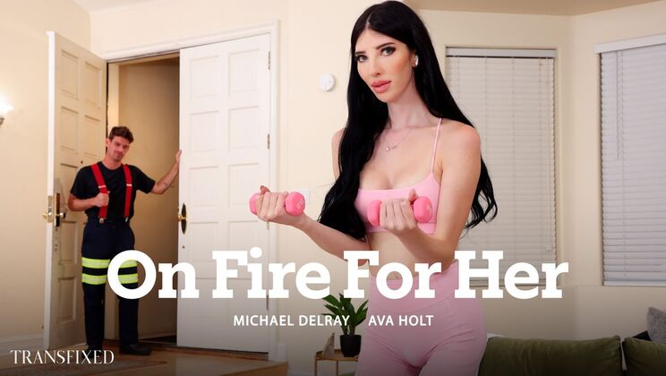 [Transfixed] - Michael DelRay Loves a Facial - Michael DelRay - Ava Holt