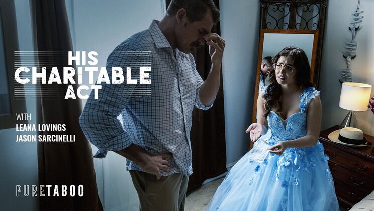 [PureTaboo] - Jason Sarcinelli's Big Cock Fucks Glasses Student Leana Lovings