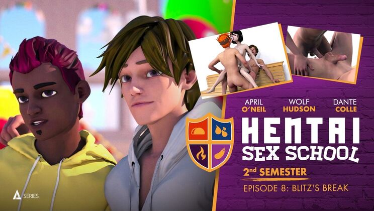 [AdultTimeAnimation] - Blitz Breaks Free: Episode 8 - Wolf Hudson - April O'Neil - Dante Colle