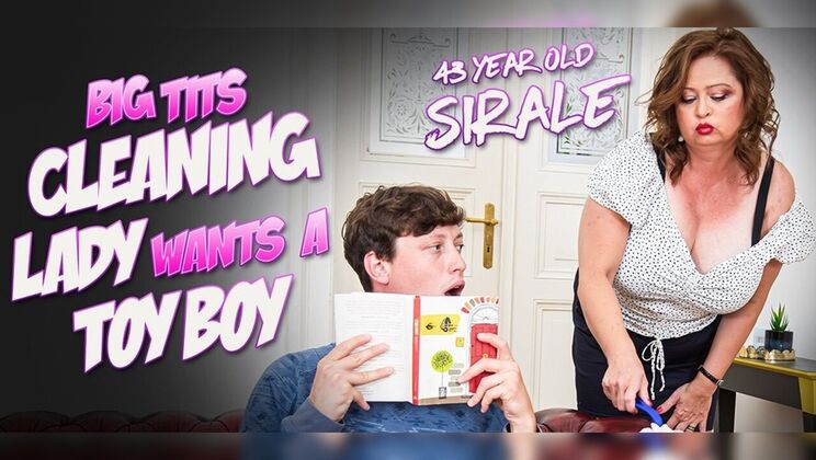 [Mature.nl] - Mature Pussy & Big Clit - Horny Cleaning Lady Sirale Begs For Young Dick - Sirale - Lenny Yankee