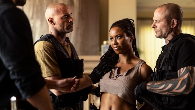 [DigitalPlayground] - Military Fetish Sex: Tank Top Kira Noir Gets Anal and Titty Fuck - Kira Noir - Alex Jones