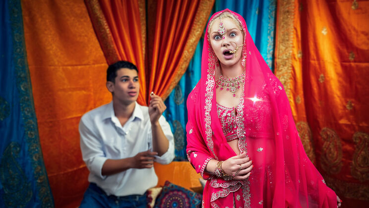 [TeamSkeetSelects] - Latina Babe Rubbed and Licked Before Blowjob - Vivian Lola - Franco Pie Grande