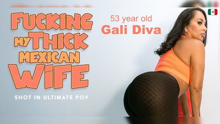 [Mature.nl] - Shaved MILF Gali Diva POV - Masturbating and Fingering - Jean Pallett - Gali Diva