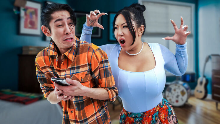 [TigerMoms] - Disgusted Pleasure with Big Ass Asian Mom Connie Perignon - David Lee - Connie Perignon