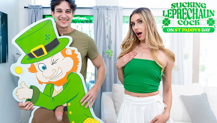 [PrincessCum] - Cowgirl on Leprechaun - St Paddy's Day Fun - Parker Ambrose - Emily Jade