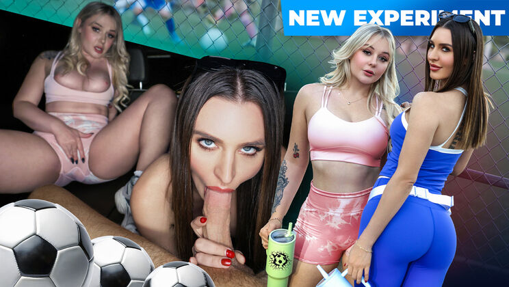 [ReptyleLabs] - Thick Top Soccer Moms Lucky and Ella in Pantyless Fuck - Ella Reese - Joshua Lewis - Lucky Kay Love