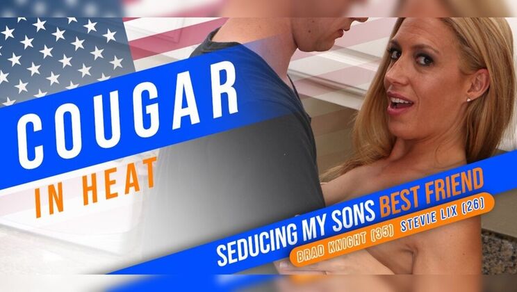 Stevie Lix Fucks Brad with Nylons On