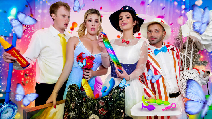 Tease and Dick Play with Stepsisters