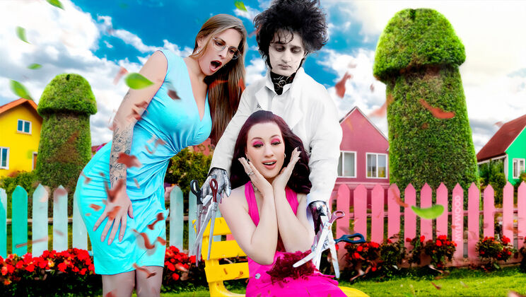 Old And Young Action: Edward Dildohands With Elias Cash And Annie King