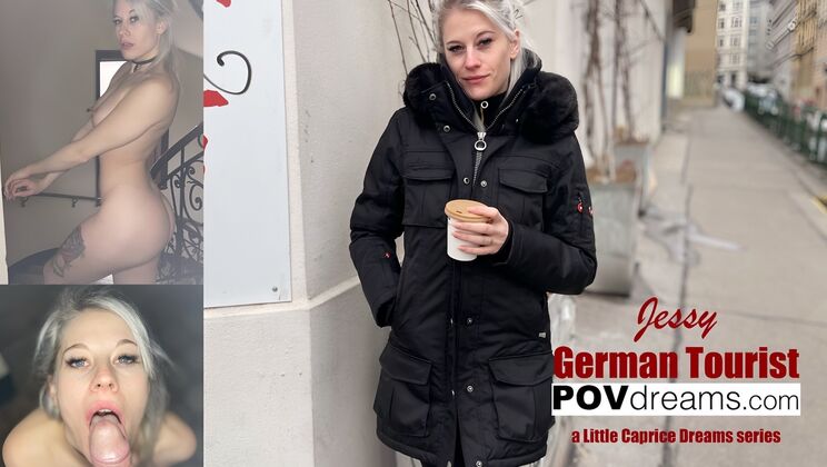 German Babe Jessy Ley Gets POV Bang In Public