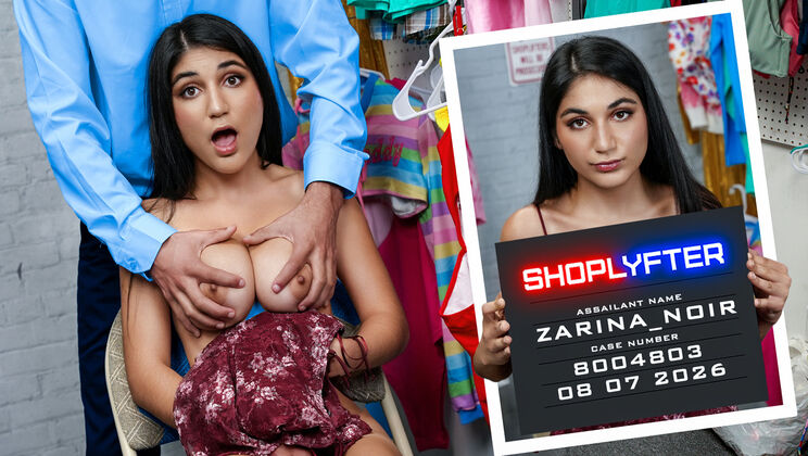 Amone Teases Zarina's Braless Chest - Then Face Fucks